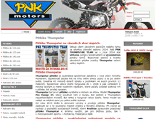 Tablet Screenshot of pnkmotors.cz